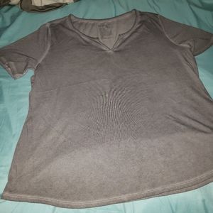 EUC Terra & Sky 1X grey tee 16W-18W